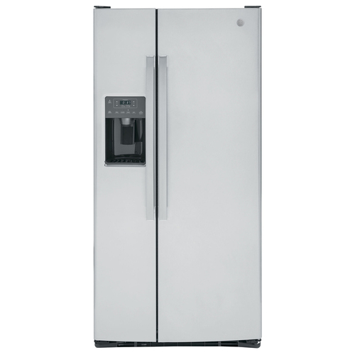 GE奇異 702L 對開冰箱GSS23GYPFS（不銹鋼色)寬度84公分+基本安裝產品圖