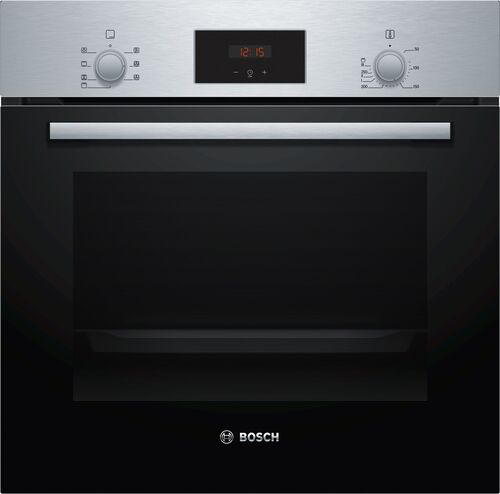 BOSCH 博世 HBF133BR0N 60公分寬 嵌入式 電烤箱經典銀產品圖