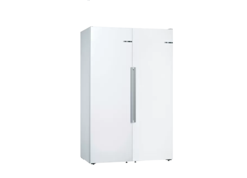BOSCH博世對開冰箱-GSN36AW33D + KSF36PW33D白色(電壓:220V)+基本安裝產品圖