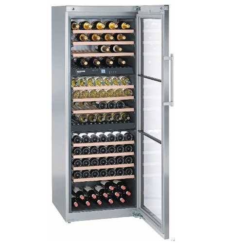 利勃三溫區獨立式不鏽鋼酒櫃-容量:505公升178瓶型號:WS17800+基本安裝產品圖