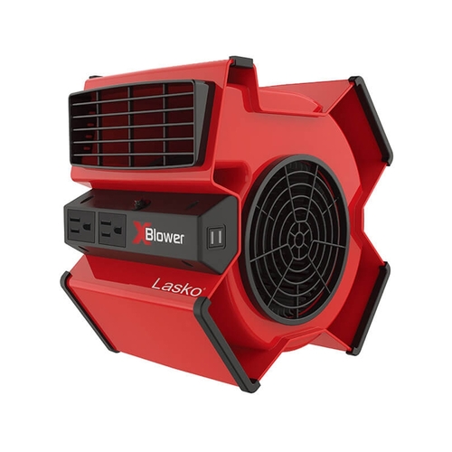 美國 Lasko赤色風暴 美國專利渦輪 51葉片 強力循環風扇 (X12900TW)贈原廠收納袋+風扇清潔刷產品圖