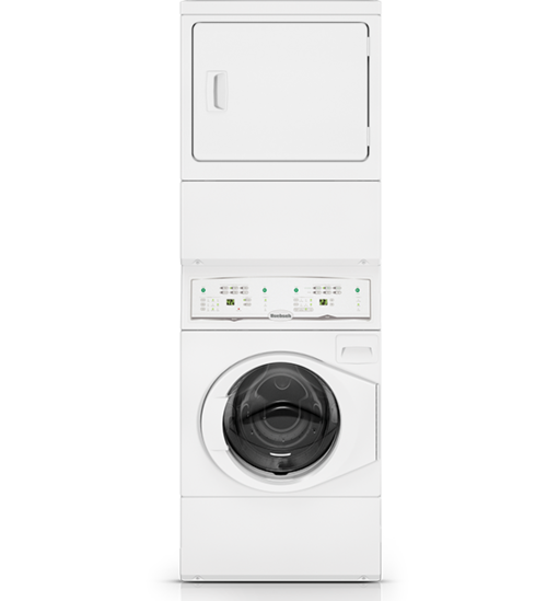 Huebsch美國優必洗12KG+15KG雙層電力型/上烘下洗衣機 YTEE5ASP113FW01+基本安裝產品圖
