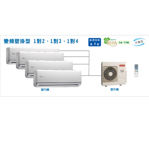 HITACHI日立一對多變頻冷專空調室外機(RAM-108JK)  |產品專區|品牌冷氣(空調冷氣)|HITACHI日立冷氣
