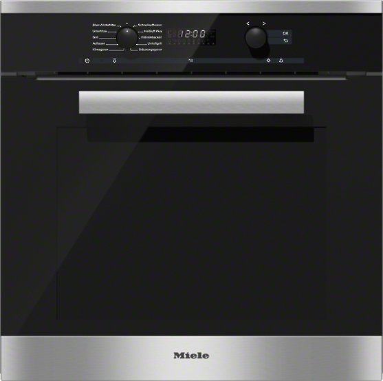 Miele崁入式烤箱>型號: H6260B>濕度添加功能>10種功能  |產品專區|進口烤箱|Miele 烤箱