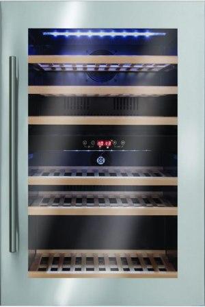 英國CDA崁入式電子雙溫控紅酒櫃〈期貨〉型號: FWV900電壓:220V / 60Hz產品圖