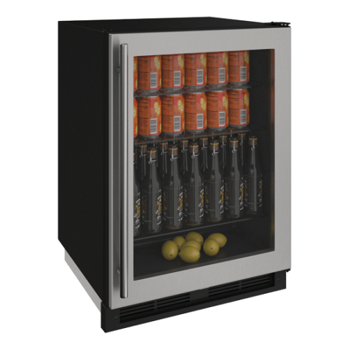 美國 U-line優萊恩1000系列數位控溫  1224RGLS冷藏冰箱+基本安裝產品圖