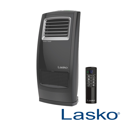 美國Lasko黑麥克二代4D熱波循環暖氣流多功能陶瓷電暖器 CC23161TW產品圖