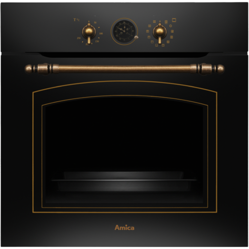 Amica復古多工烘焙烤箱ED17319B產品圖