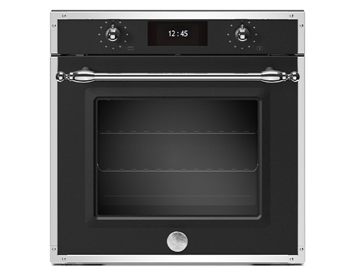 Bertazzoni博塔隆尼F6011HERVPTNE 霧黑/不鏽鋼框 嵌入式蒸烤箱-嘉儀代理  |產品專區|進口烤箱|Bertazzoni烤箱