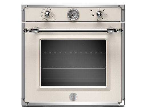 Bertazzoni博塔隆尼F609HEREKTAX 象牙白/不鏽鋼框 嵌入式電烤箱-嘉儀代理產品圖