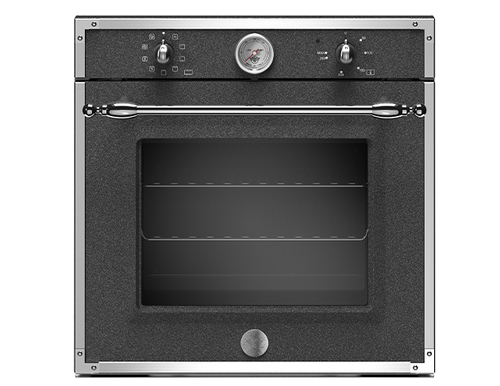 Bertazzoni博塔隆尼F609HEREKTND 磨砂黑/不鏽鋼框 嵌入式電烤箱-嘉儀代理產品圖