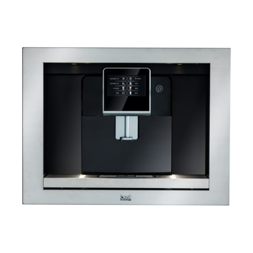 義大利 best嵌入式全自動咖啡機 彩色液晶觸控螢幕 自動清潔 中英文G6120S  |產品專區|進口咖啡機|best 全自動咖啡機