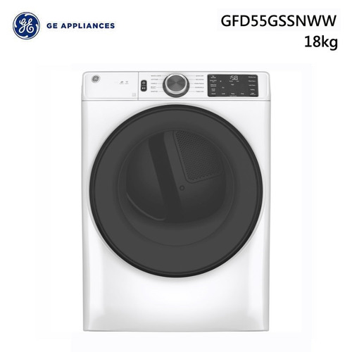 美國GE奇異18KG瓦斯型乾衣機GFD55GSSNWW+基本安裝  |產品專區|進口烘衣機|GE奇異烘衣機