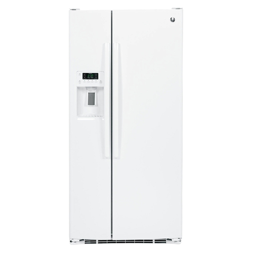 GE奇異702L對開冰箱（純白色) GSS23HGWW寬度84公分產品圖