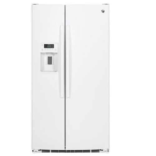 GE奇異GSS25GGWW 奇異 733L 對開冰箱（純白色)公司貨寬度91公分+基本安裝產品圖