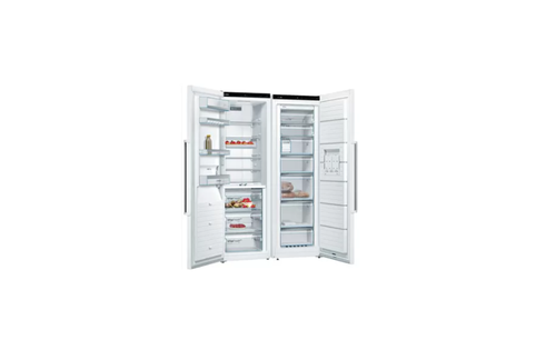 BOSCH博世對開冰箱-GSN36AW33D + KSF36PW33D白色(電壓:220V)+基本安裝  |產品專區|品牌電冰箱|德國BOSCH冰箱