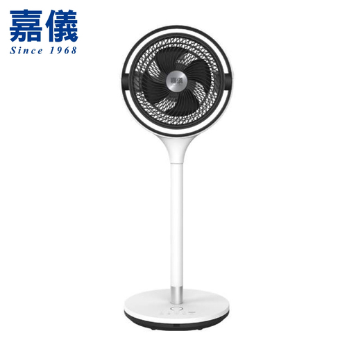 嘉儀12吋微電腦搖控LED高效能旋風循環扇(KEF-1060)產品圖