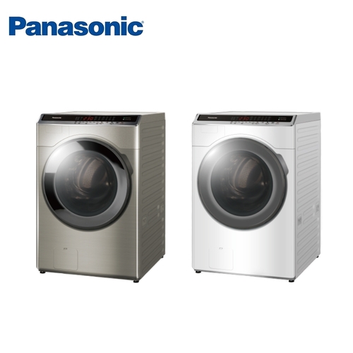 Panasonic國際牌 18公斤 變頻溫水洗脫烘滾筒洗衣機 NA-V180HDH+基本安裝產品圖