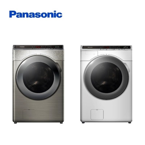 Panasonic 國際牌 19/11kg滾筒式溫水洗脫烘變頻洗衣機 NA-V190MDH-W/S+基本安裝產品圖