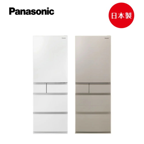 Panasonic 國際牌 日本製502公升新一級能源效率五門鋼板冰箱-金(NR-E507XT-N1/W1+基本安裝  |產品專區|品牌電冰箱|Panasonic國際牌冰箱