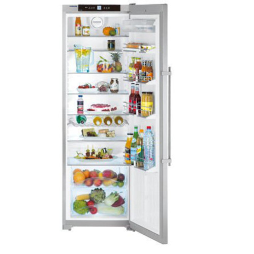 LIEBHERR 利勃獨立式冷藏櫃(391公升)SKes4210不鏽鋼色+基本安裝產品圖