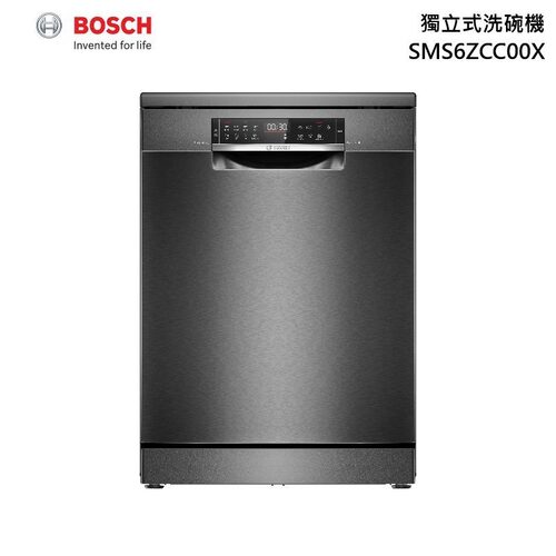 BOSCH 博世14人份 獨立式沸石洗碗機(SMS6ZCC00X)+基本安裝 (加Line ID:@ye888)產品圖