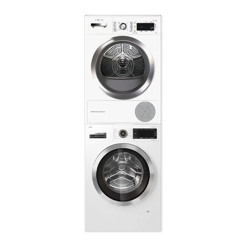 BOSCH 歐規10kg/日規13~14kg活氧除菌 滾筒洗衣機+ 9kg 熱泵式冷凝乾衣機 WAX32LH0TC+WTW87MH0TC贈:BOSCH專用堆疊架+工作台(基本安裝)  |產品專區|滾筒式洗衣機|BOSCH 滾筒洗衣機