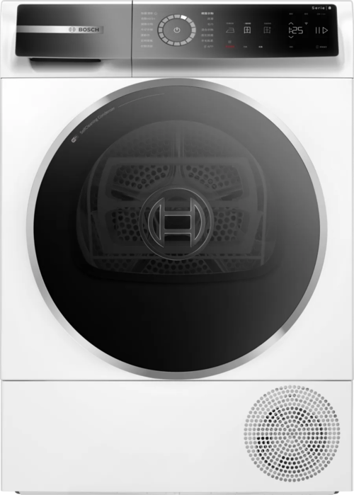德國BOSCH歐規9KG熱泵式烘乾衣機 WQB245A0TC+基本安裝產品圖