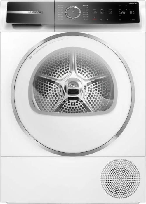 德國BOSCH歐規9KG熱泵式烘乾衣機 WQB245B0TC+基本安裝產品圖