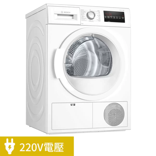 BOSCH 9公斤冷凝式乾衣機 WTG86402TC+基本安裝產品圖