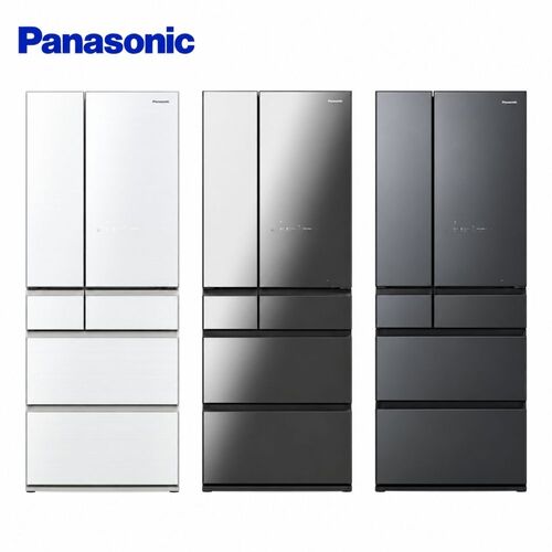 Panasonic 國際牌600L六門鏡面玻璃變頻電冰箱 NR-F603WX-X1/H1/W1 +基本安裝產品圖