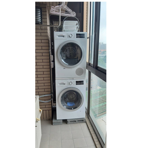 BOSCH 博世 滾筒洗衣機 WAT28401TC(歐規8KG)+ WTG86404TC (歐規9KG)冷凝式乾衣機贈:BOSCH專用堆疊架+基本安裝  |產品專區|滾筒式洗衣機|BOSCH 滾筒洗衣機