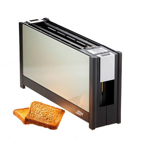 德國原裝ritter volcano 5 晶湛強化玻璃烤麵包機 透白產品圖