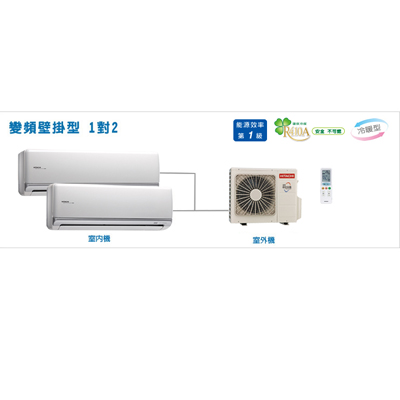 HITACHI日立變頻冷暖一對二【RAM-50NK】  |產品專區|品牌冷氣(空調冷氣)|HITACHI日立冷氣