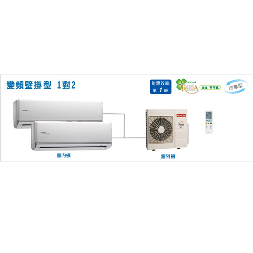 日立一對二變頻單冷空調室外機(RAM-83JK)  |產品專區|品牌冷氣(空調冷氣)|HITACHI日立冷氣